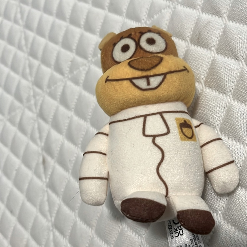 Miniature toy, Sandy, the squirrel from SpongeBob SquarePants